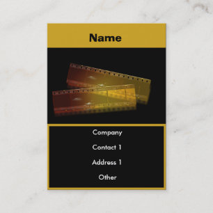 carte de visite de film