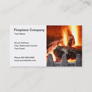 Carte de visite de Fireplace Company