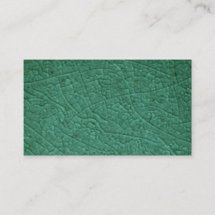 Carte de visite de fissures en pierre verte