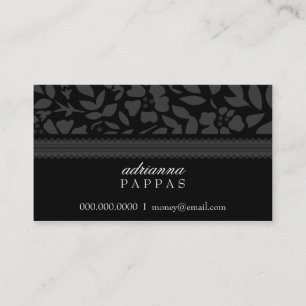 CARTE DE VISITE DE FLEUR DE NUIT DE ROCKIN