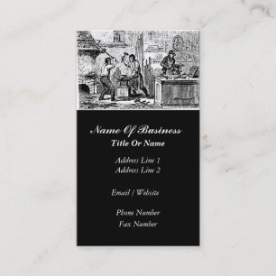 Carte de visite de forgeron