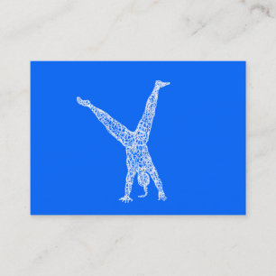 Carte de visite de forme physique