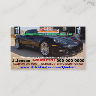 Carte de visite de Français d'UltraLuster