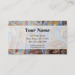 Carte de visite de fresques russes