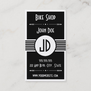Carte de visite de la boutique de réparation de v