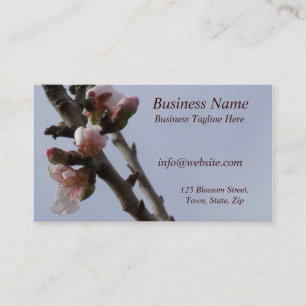 Carte de visite de la branche Blossom