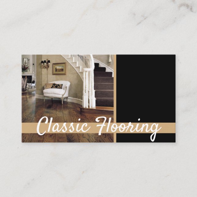 Carte de visite de la construction du sol et du so (Devant)