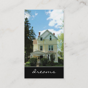 Carte de visite de la grande maison immobilière j