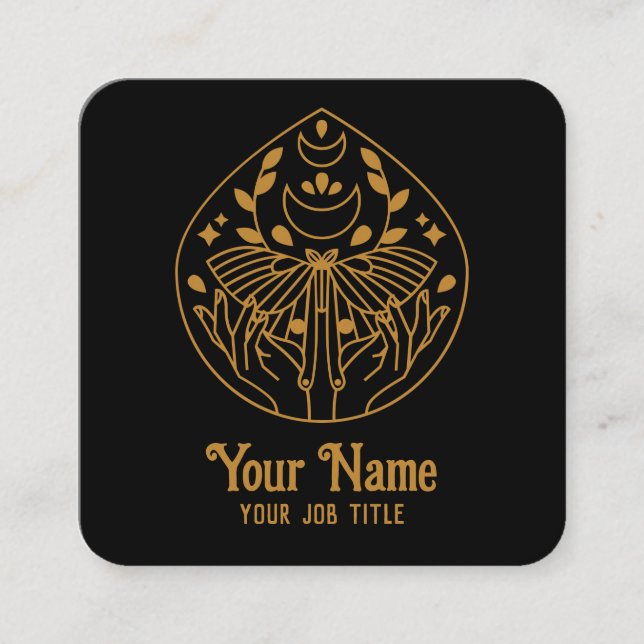 Carte de visite de la lune magique (Devant)