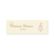 Carte de visite de la Mini Princess