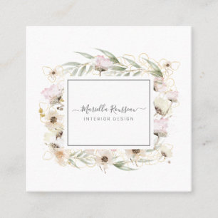 Carte de visite de la Parties scintillant d'or fle