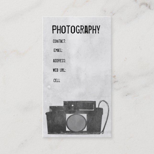 Carte de visite de la photographie (Devant)