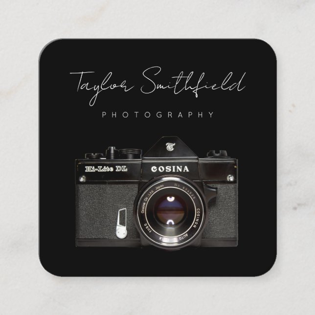 Carte de visite de la photographie de caméra de fi (Devant)