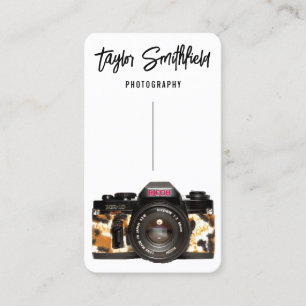 Carte de visite de la photographie de la caméra d'