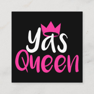 Carte de visite de la Reine de Yas