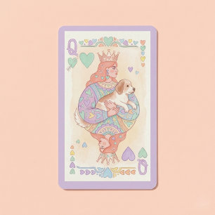 Carte de visite de la Reine des Cœurs pour gardien
