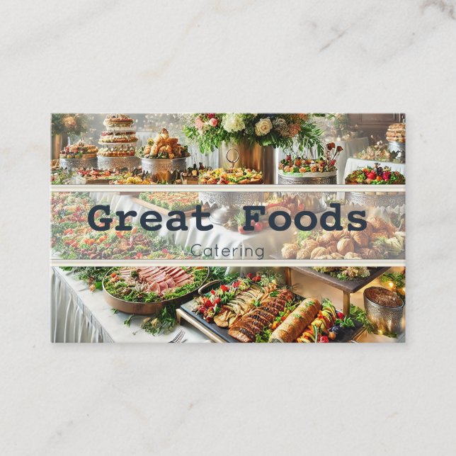 Carte de visite de la restauration (Devant)