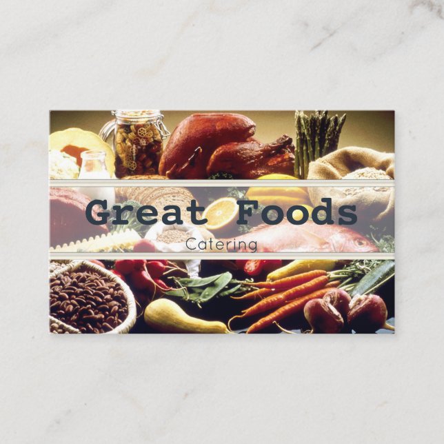 Carte de visite de la restauration (Devant)