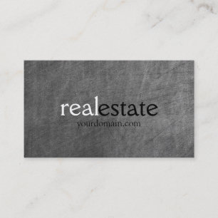 Carte de visite de l'agent immobilier Motif Chalkb