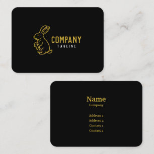Carte de visite de lapin