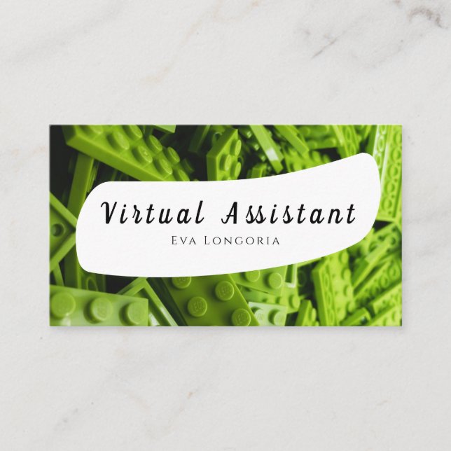 Carte de visite de l'Assistant virtuel (Devant)