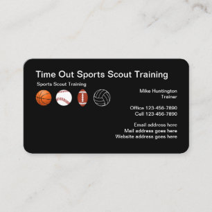 Carte de visite de l'école de scouts sportifs