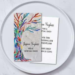 Carte de visite de l'entraîneur spirituel yogi