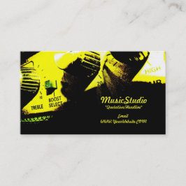 Carte de visite de l'industrie de la musique
