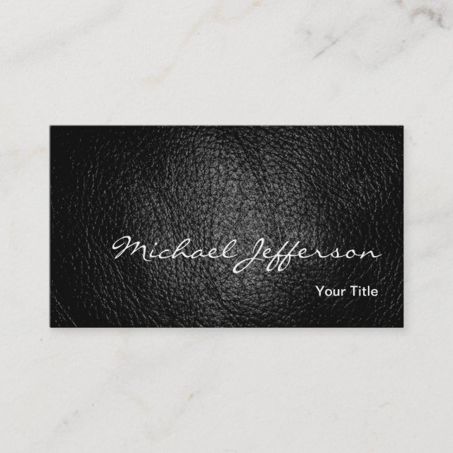 Carte de visite de l'ingénieur-consultant en matiè (Devant)
