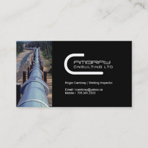 Carte de visite de l'inspecteur de soudage