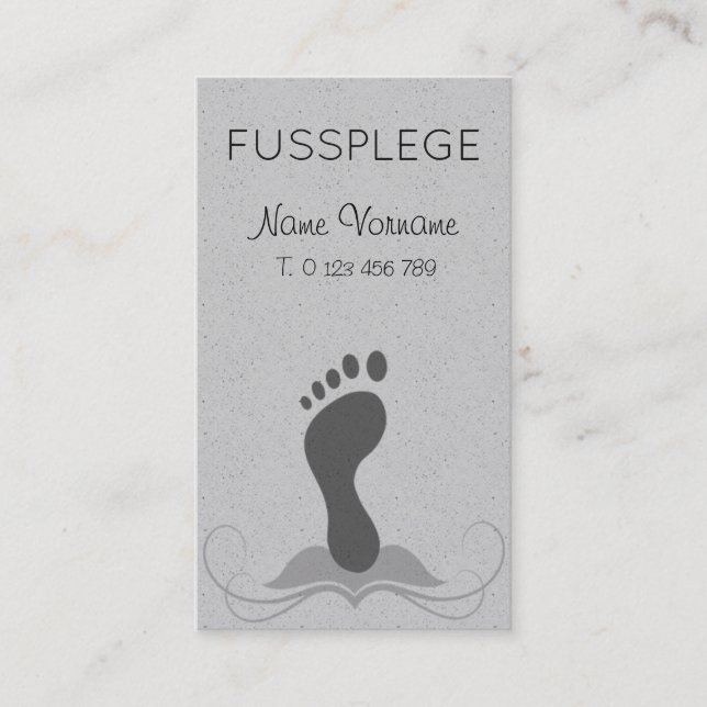 Carte De Visite de l'UE (Devant)