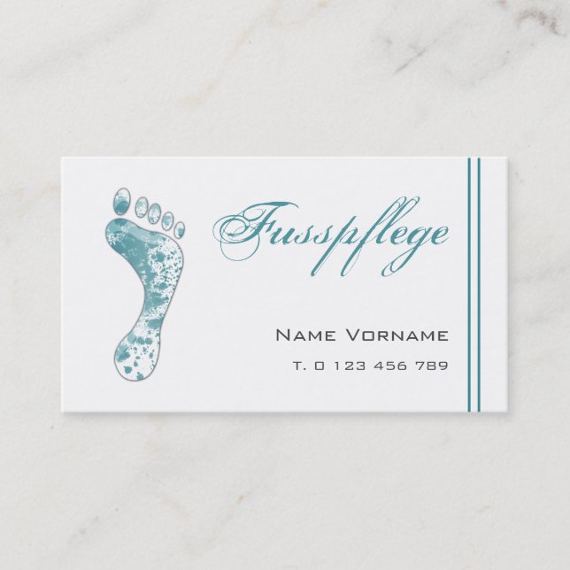 Carte De Visite de l'UE (Devant)