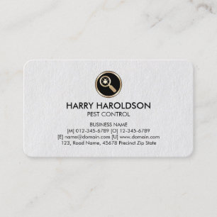 Carte de visite de lutte antiparasitaire Premium I