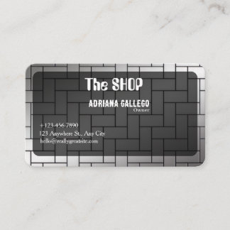 carte de visite de magasin (modifiable)
