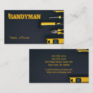 Carte de visite de maintenance Handyman