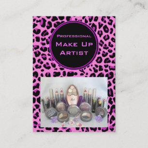 Carte de visite de maquillage