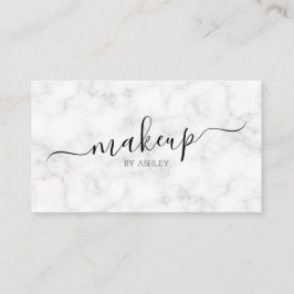 CARTE DE VISITE de maquillage MARBRE