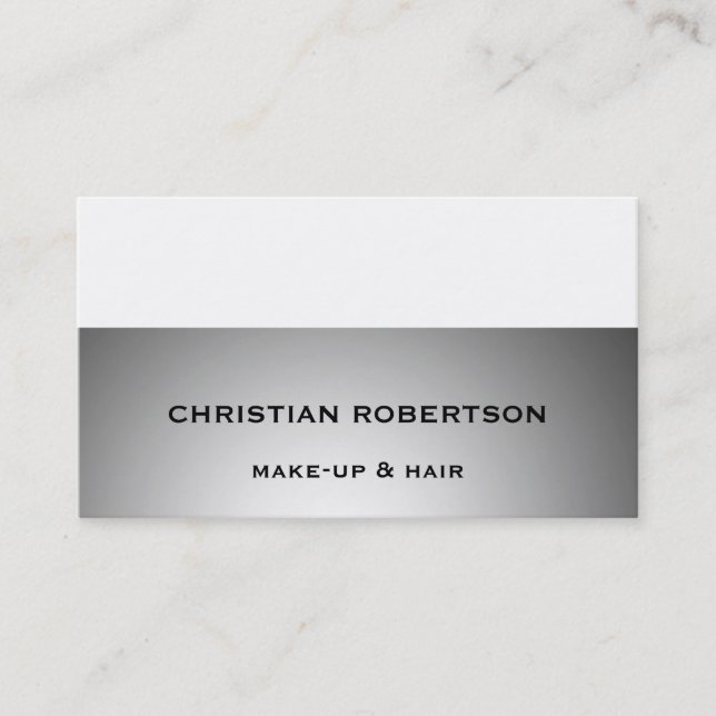 Carte de visite de maquillage pour stylo cheveux (Devant)