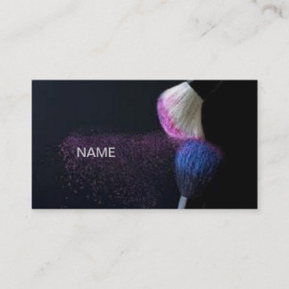 Carte de visite de maquilleur