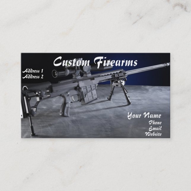 Carte de visite de marchand de FFL (Devant)