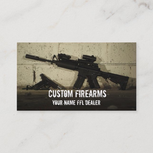 Carte de visite de marchand de FFL (Devant)