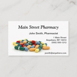 Carte de visite de médicament