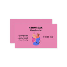 Carte de visite de ménage