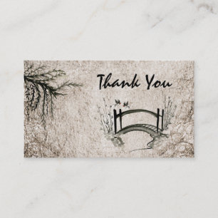 Carte de visite de Merci du pont oriental