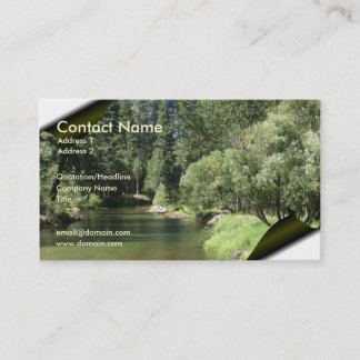 Carte de visite de mère nature