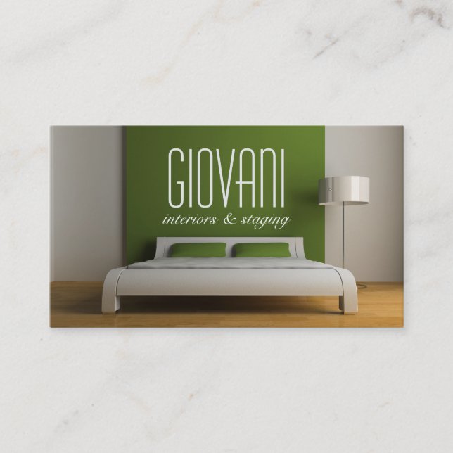 Carte de visite de modèle de dessinateur (Devant)