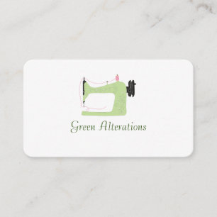 Carte de visite de modifications