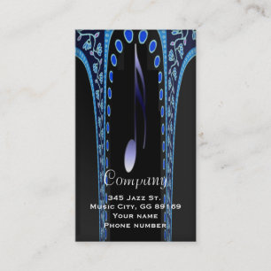 Carte de visite de musicien