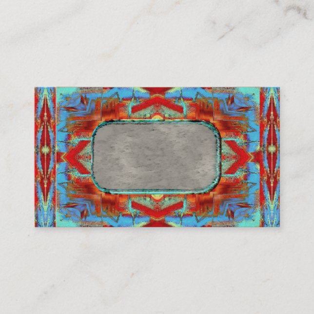 carte de visite de natif américain (Devant)