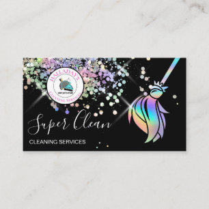 Carte de visite de nettoyage